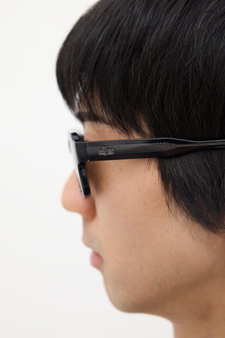 Lacoste Black L6048S Square Sunglasses