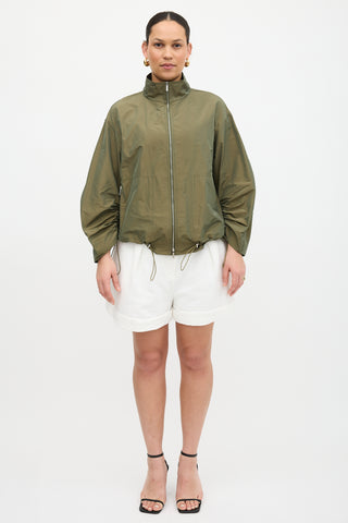 Lafayette 148 Iridescent Zip Jacket