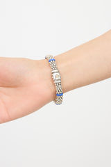 Lagos Sterling Silver & Diamond Bracelet