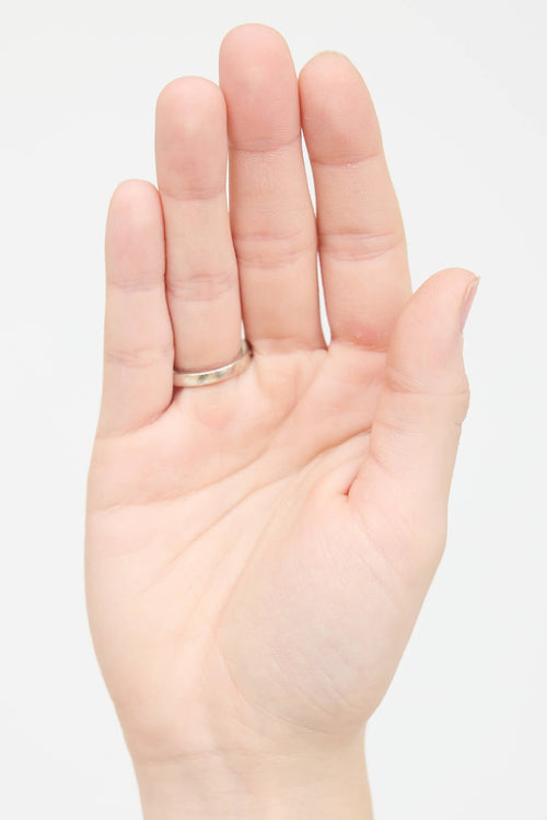 LAGOS Sterling Silver Caviar Maya Stone Stack Ring