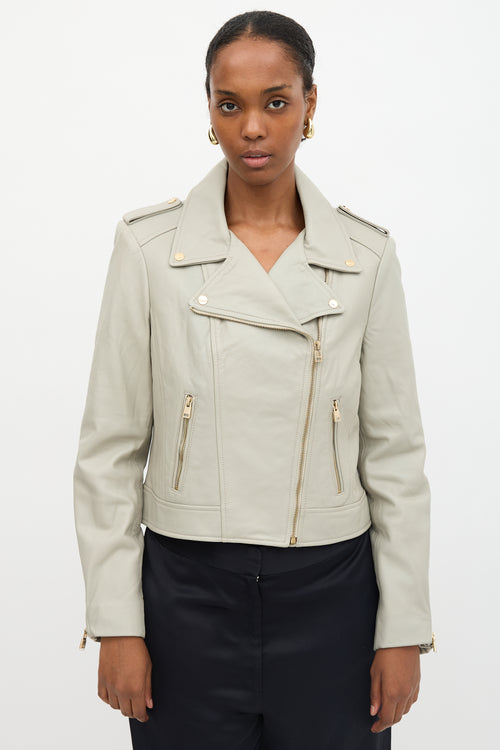 Lamarque Leather Biker Jacket