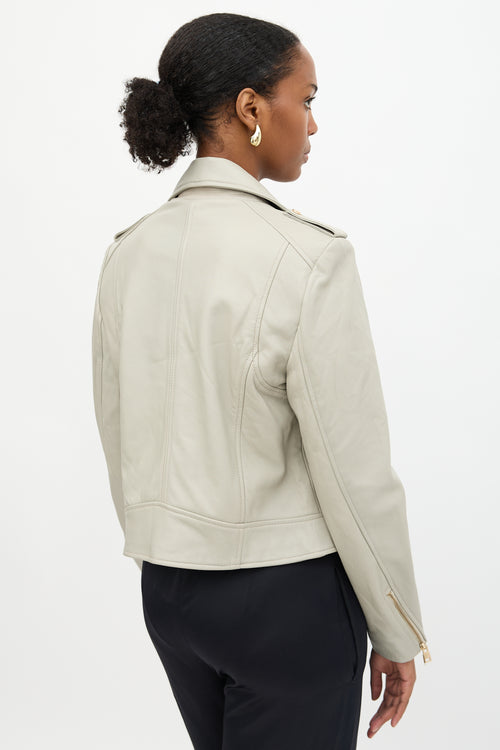 Lamarque Leather Biker Jacket