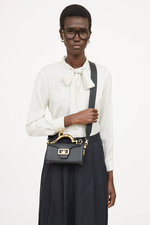 Lanvin Nano Pencil Hardware Bag