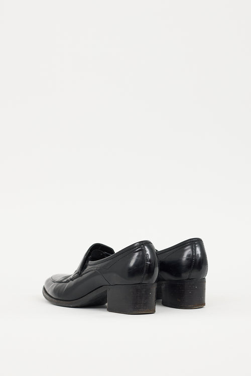 Lanvin Black Leather Loafer