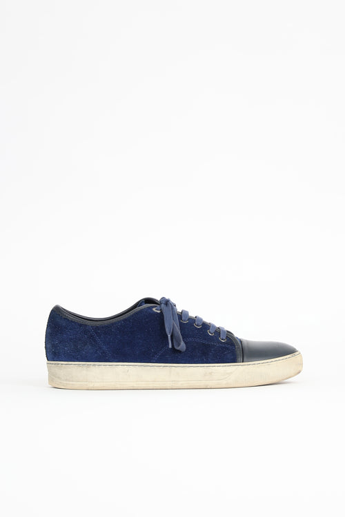 Lanvin Brushed Leather Sneaker