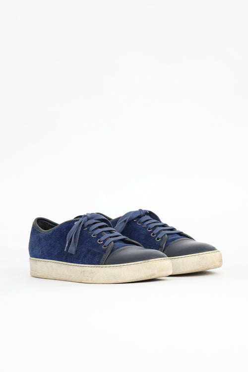 Lanvin Brushed Leather Sneaker