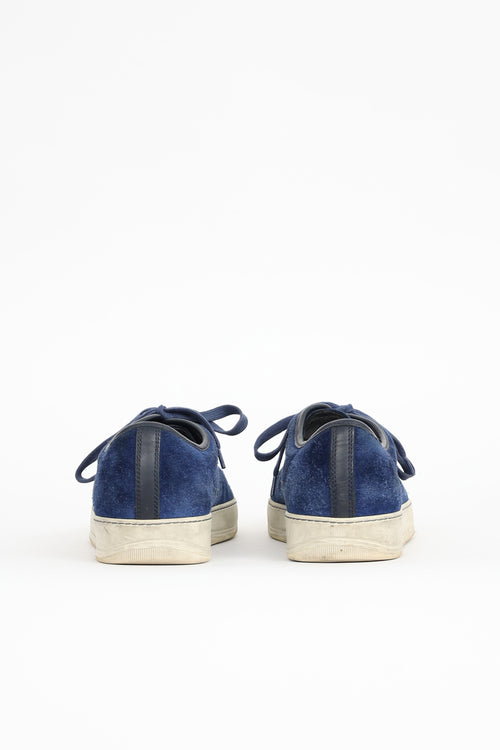 Lanvin Brushed Leather Sneaker