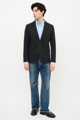 Lanvin Felted Wool Blazer