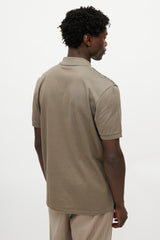 Lanvin Grey & Green Polo