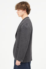 Lanvin Grey Cotton Blazer
