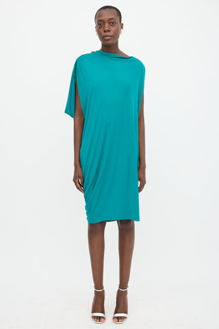 Lanvin Jersey Asymmetric Dress