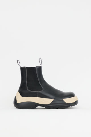Lanvin Leather Flash X Bold Boot