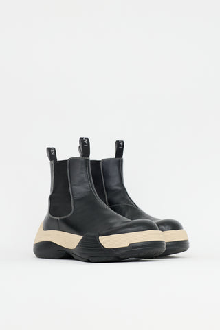 Lanvin Leather Flash X Bold Boot