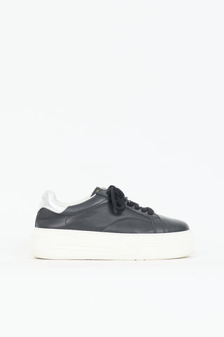 Lanvin Leather Platform Sneaker