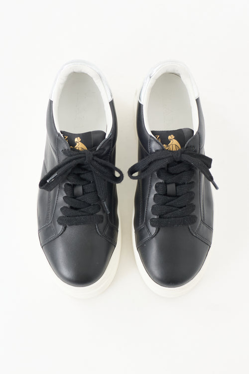 Lanvin Leather Platform Sneaker