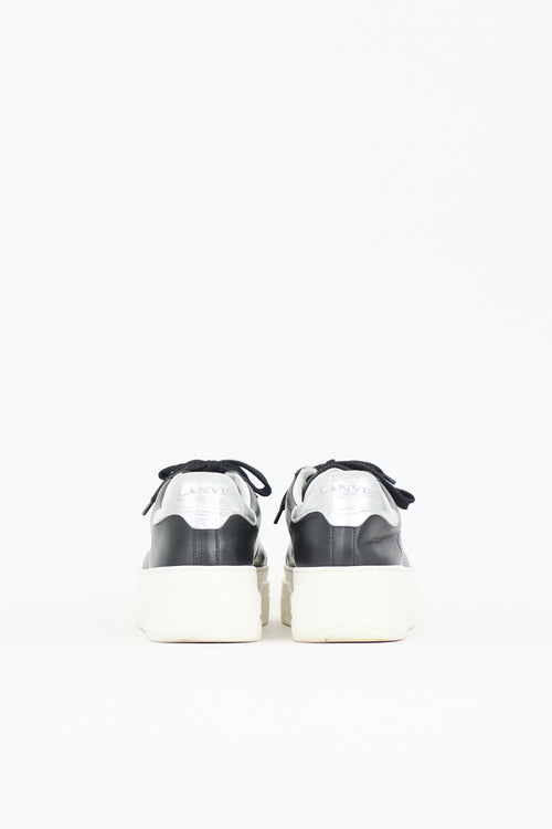 Lanvin Leather Platform Sneaker