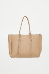 Lanvin Leather Nela Fringe Tote Bag