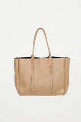 Lanvin Leather Nela Fringe Tote Bag