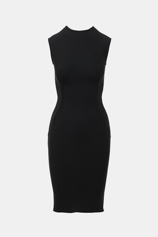 Lanvin Neoprene Midi Dress