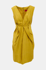 Lanvin FW 2011 Silk Satin Midi Dress