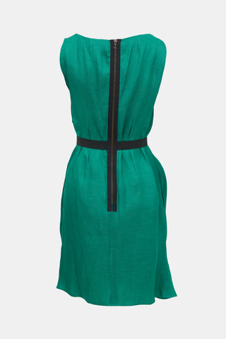 Lanvin SS 2009 Silk & Linen Dress