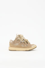 Lanvin Suede Curb Sneaker