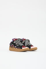 Lanvin Suede Curb Sneaker