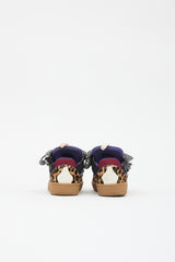 Lanvin Suede Curb Sneaker