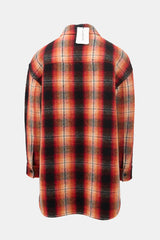 Lanvin Wool Check Oversized Shirt