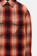Lanvin Wool Check Oversized Shirt
