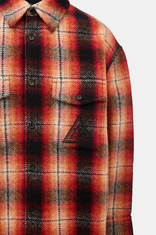 Lanvin Wool Check Oversized Shirt
