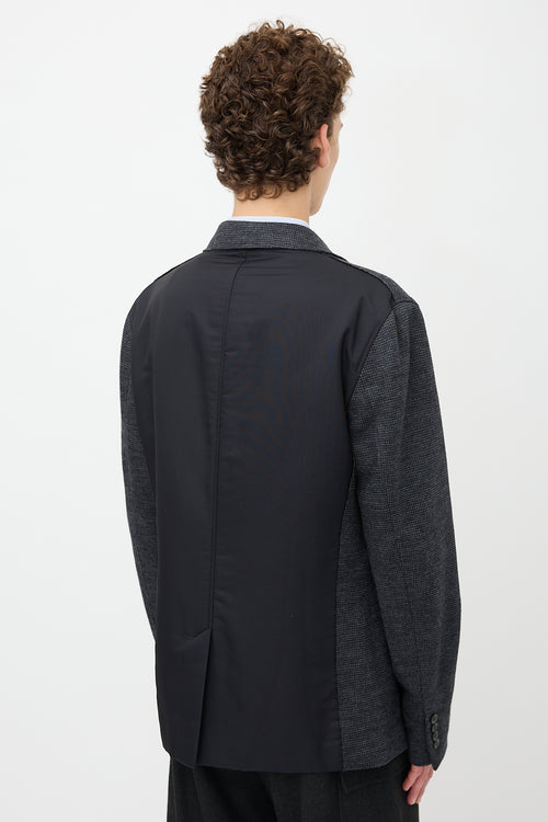 Lanvin Wool Panelled Blazer