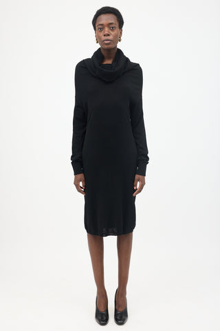 Lanvin Wool Turtleneck Dress