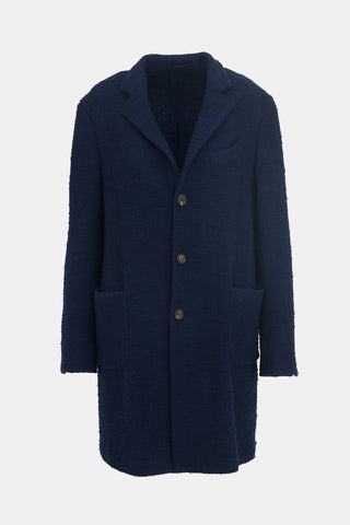 Lardini Wool Bouclé  Coat