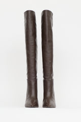 Larroude Leather Kate Hi Boot