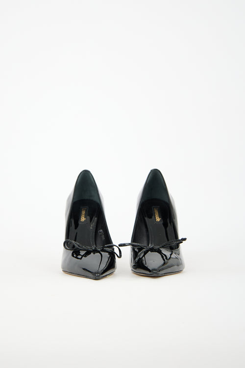 Larroude Patent Linda Pump
