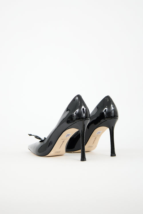 Larroude Patent Linda Pump