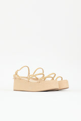 Larroude Rafia Gio Milanina Sandal