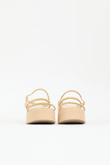 Larroude Rafia Gio Milanina Sandal