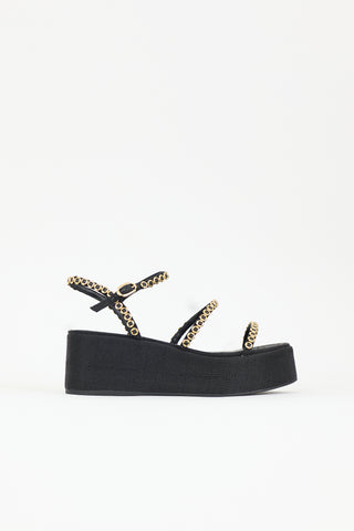 Larroude Rafia Gio Milanina Sandal