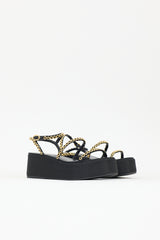 Larroude Rafia Gio Milanina Sandal