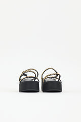 Larroude Rafia Gio Milanina Sandal