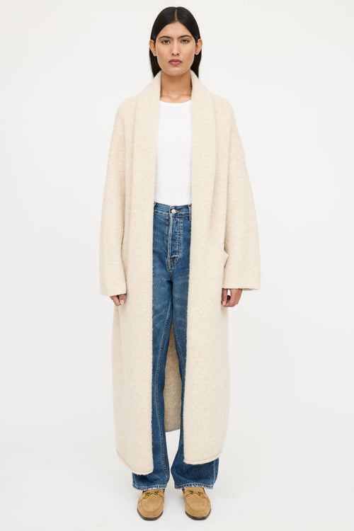 Lauren Manoogian Alpaca Open Cardigan