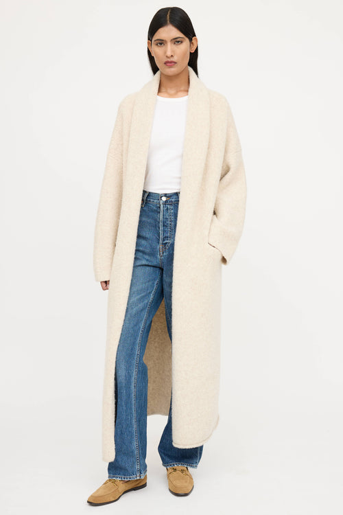 Lauren Manoogian Alpaca Open Cardigan