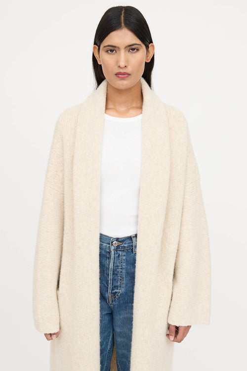Lauren Manoogian Alpaca Open Cardigan