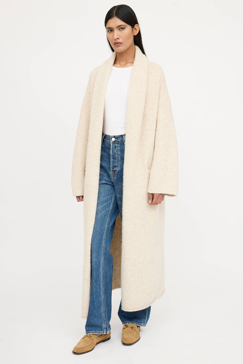 Lauren Manoogian Alpaca Open Cardigan