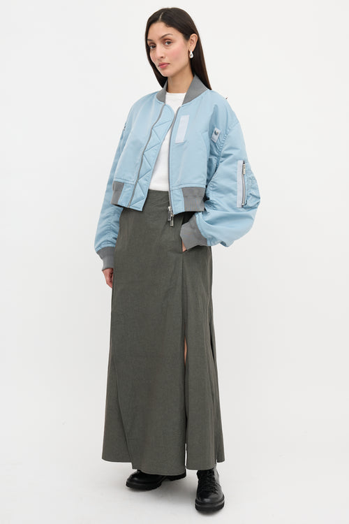 Lauren Manoogian Panel Wrap Skirt