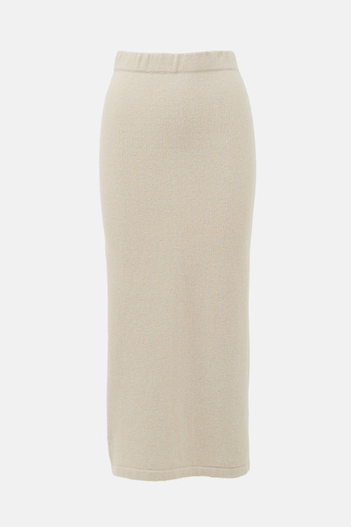 Lauren Manoogian Wool Midi Skirt