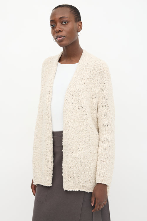 Lauren Manoogian Crochet Marl Cardigan