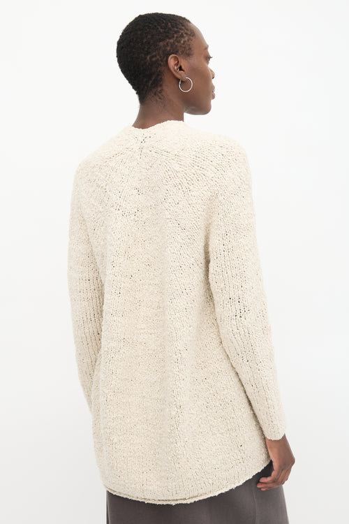 Lauren Manoogian Crochet Marl Cardigan